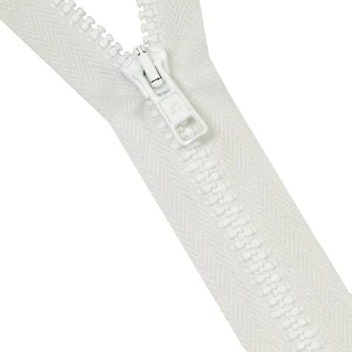 Молния "трактор"80см (001 белый) разъем.(1зам,Т6) (2076)
